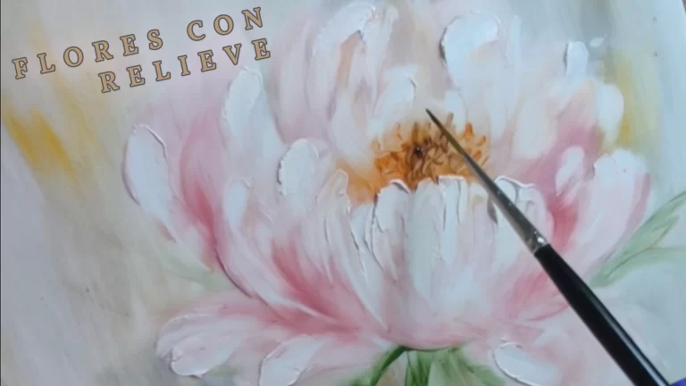 Curso online flores con relieve porcelana Marina Fiamingo academia-virtual