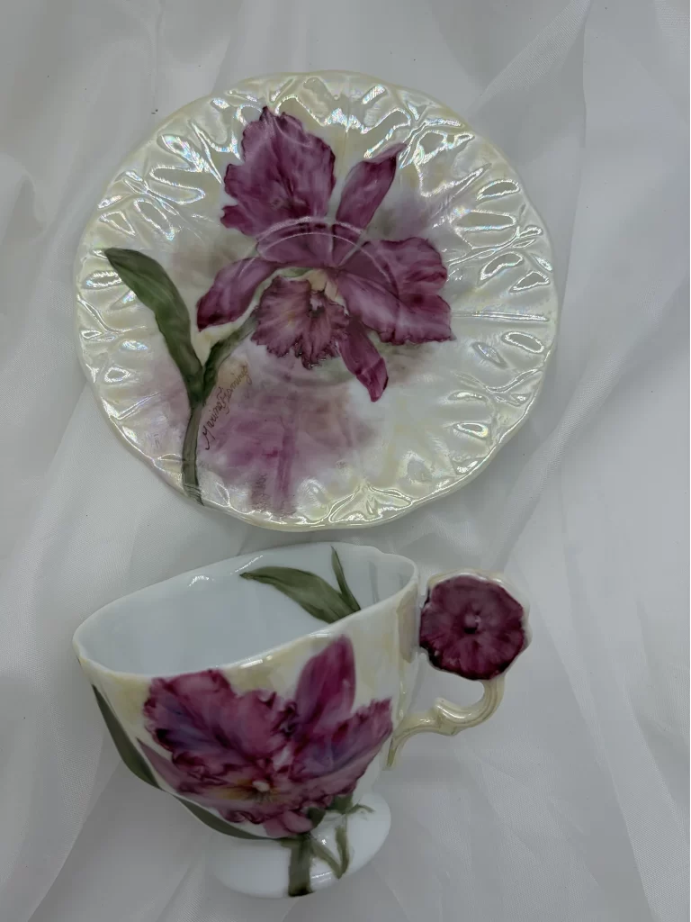 Dúo-Porcelana-Serenata-Magenta-Marina-Fiamingo-tienda-online